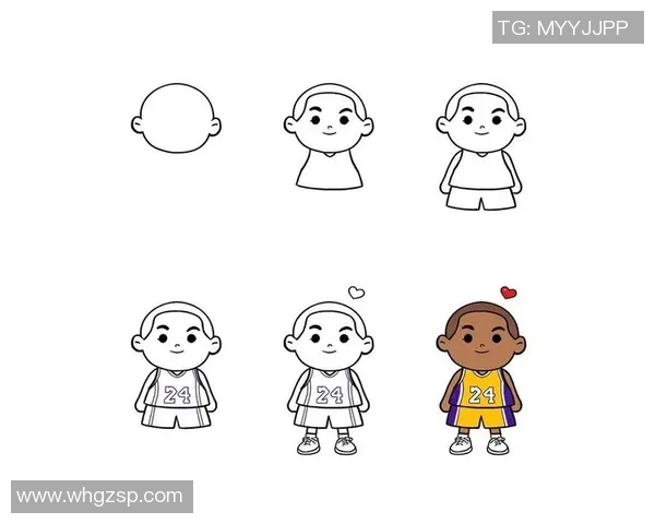 乔治篮球明星简笔画教程轻松绘制篮球场上的传奇人物